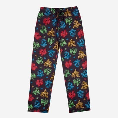 Men's Harry Potter Pajama Pants - Black M
