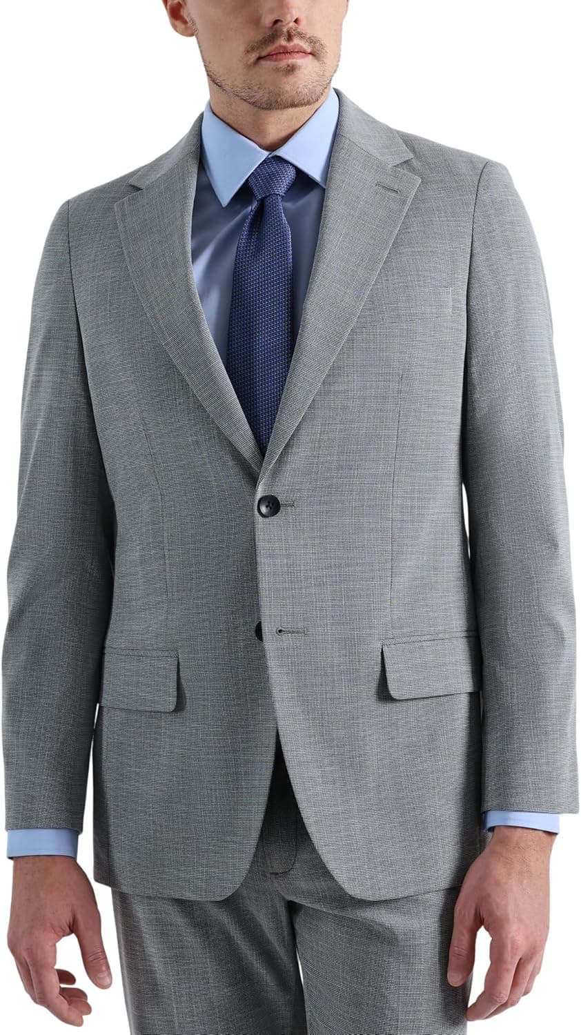 Haggar Men's Premium Stretch Suit - Save 56% on Grey Houndstooth