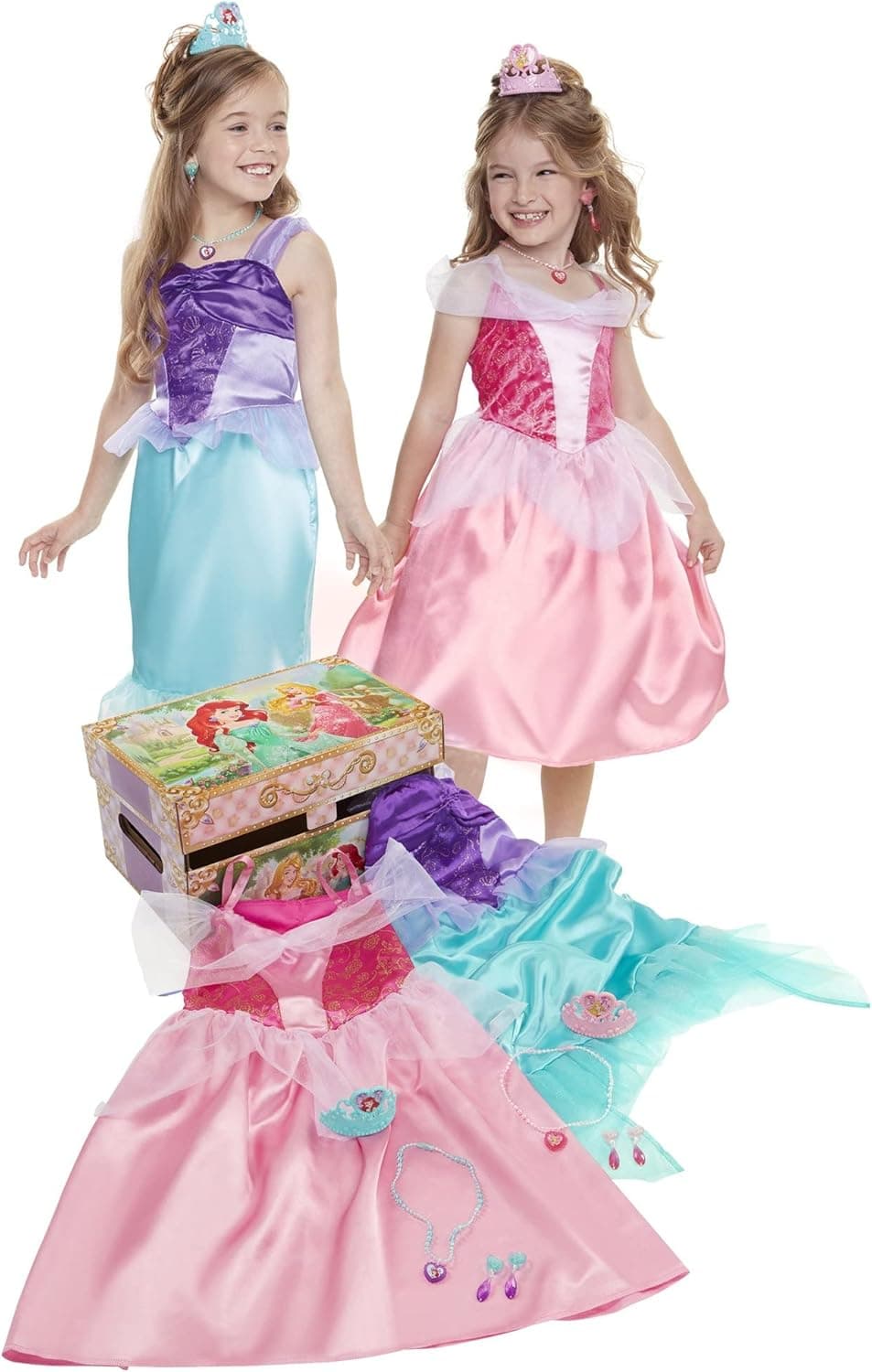 Dress Up as Disney Princesses Ariel & Aurora