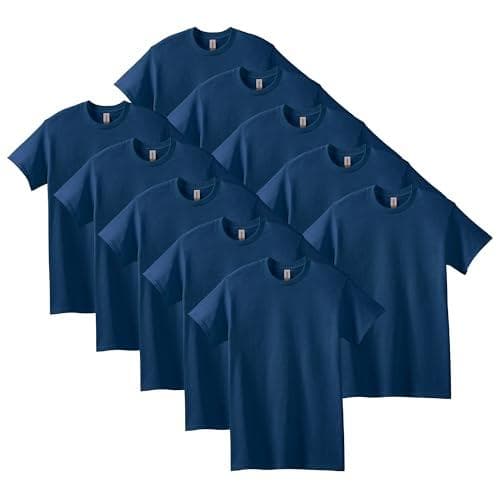 Bulk Pack of Gildan Men's Heavy Cotton T-Shirts - 63% Off