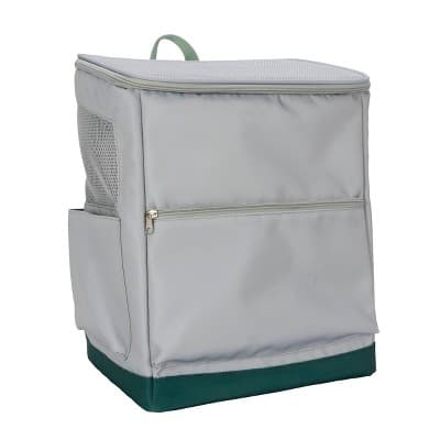 Fashion Backpack Dog and Cat Carrier - S - Boots & Barkley™: Storage Pockets, Zipper Closure, Padded Bottom