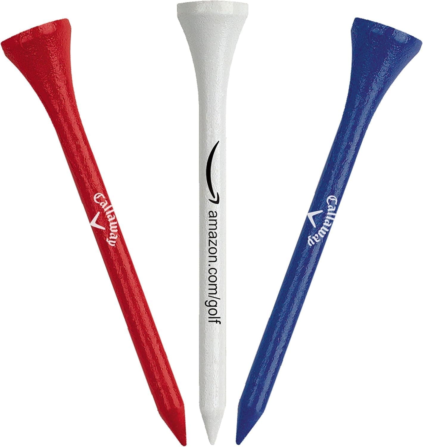 Callaway Golf Tees in Patriotic Colors