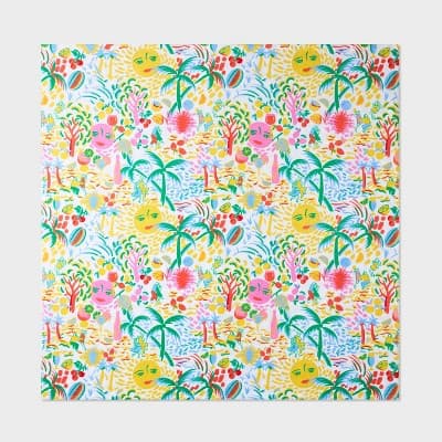 Vacation Reversible Two Person Beach Towel Yellow/Green - Roller Rabbit x Target