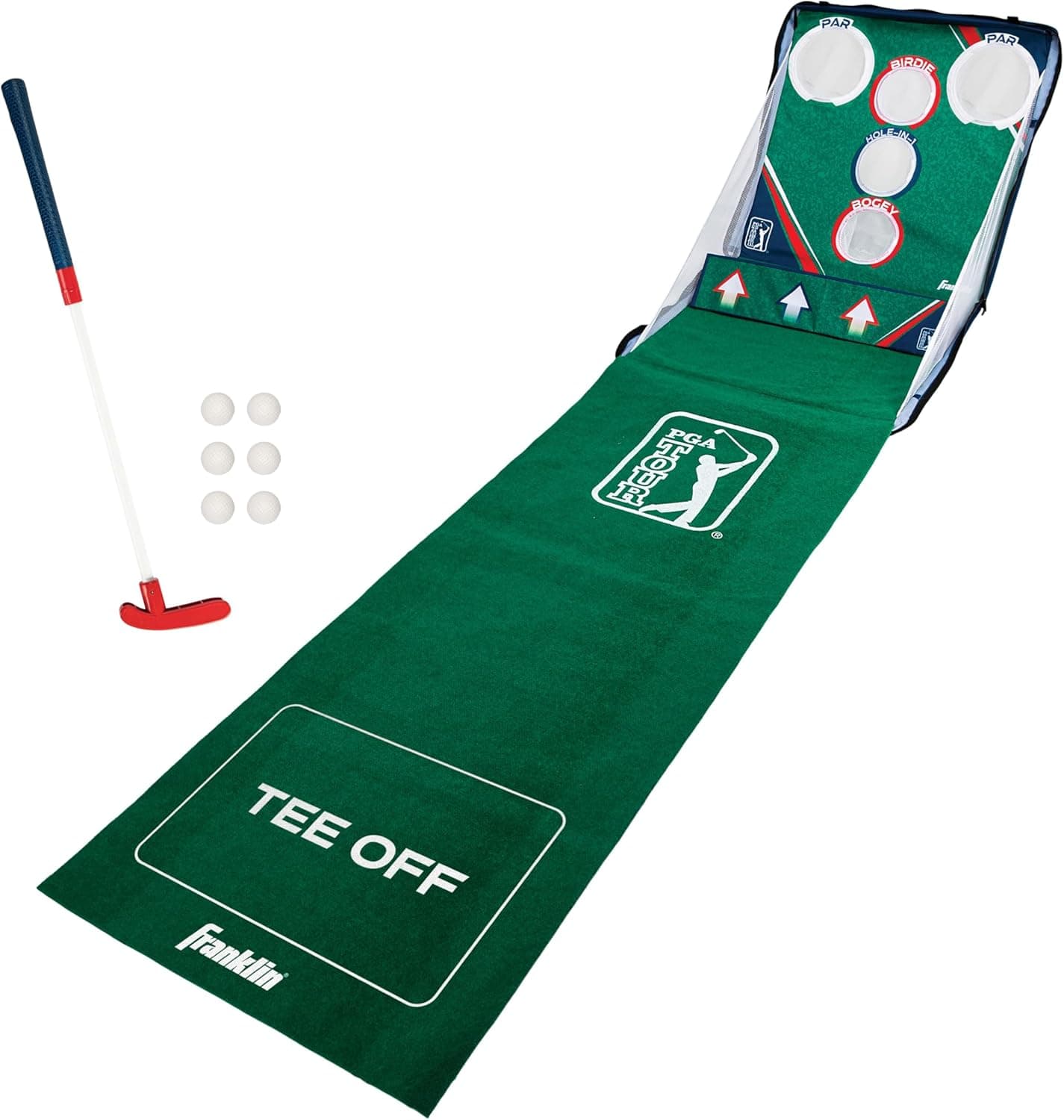 Bring the Golf Course Home with Franklin Sports Whirlball Putting Green