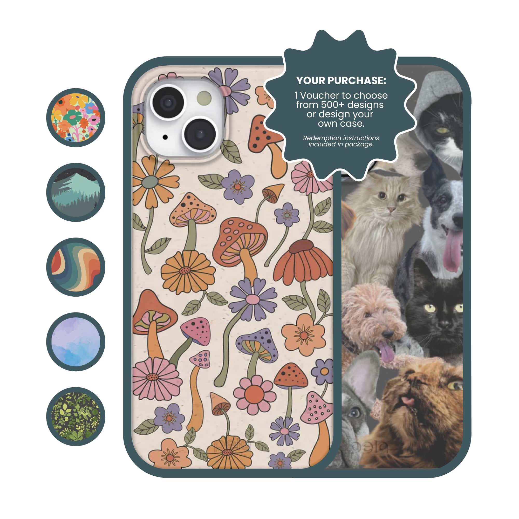 Pela - Custom Single Case Activation Code for Apple and Android Devices - Any