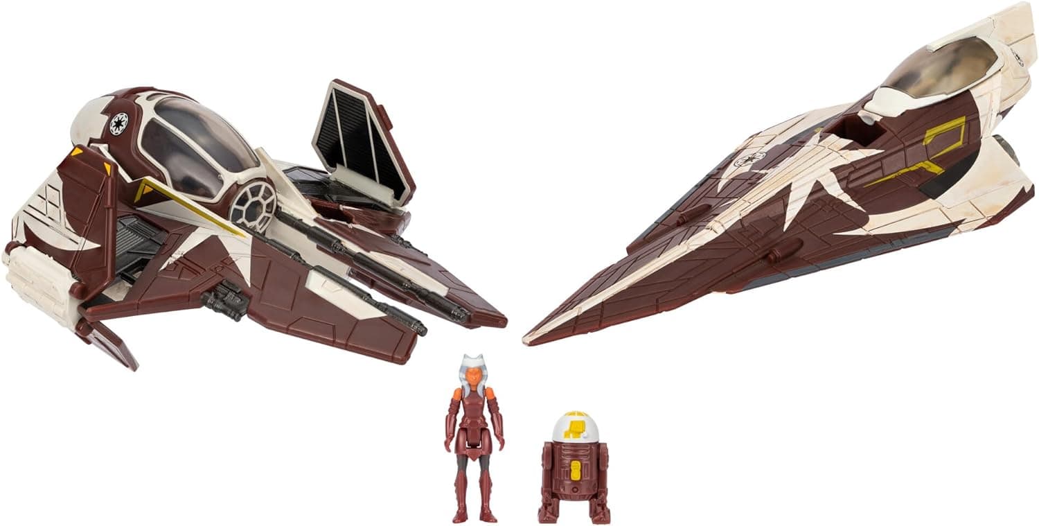 Star Wars Micro Galaxy Ahsoka Tano's Jedi Starfighters Set