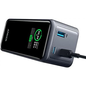Open Box/Excellent Condition: Anker 3-Port 20,000mAh 200W Portable Power Bank $63 + Free S/H