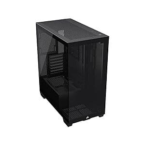 Spacious CORSAIR 3500X Mid-Tower PC Case in Black
