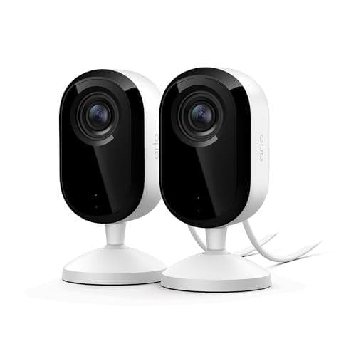 2-Pack Arlo Essential 2K Indoor Security Camera (3rd Gen, 2025) Amazon