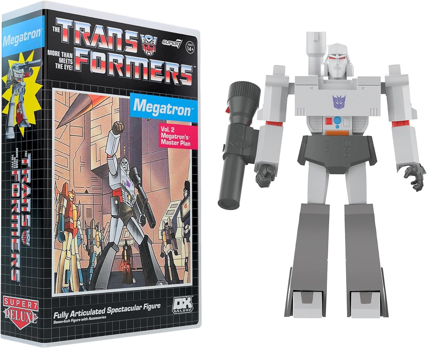 Transformers Deluxe Megatron: Classic 7" Action Figure