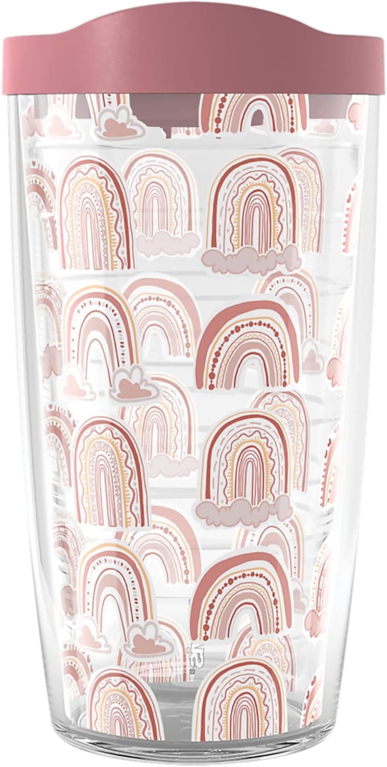 Tervis Boho Rainbows Tumbler: Keep Drinks Hot or Cold