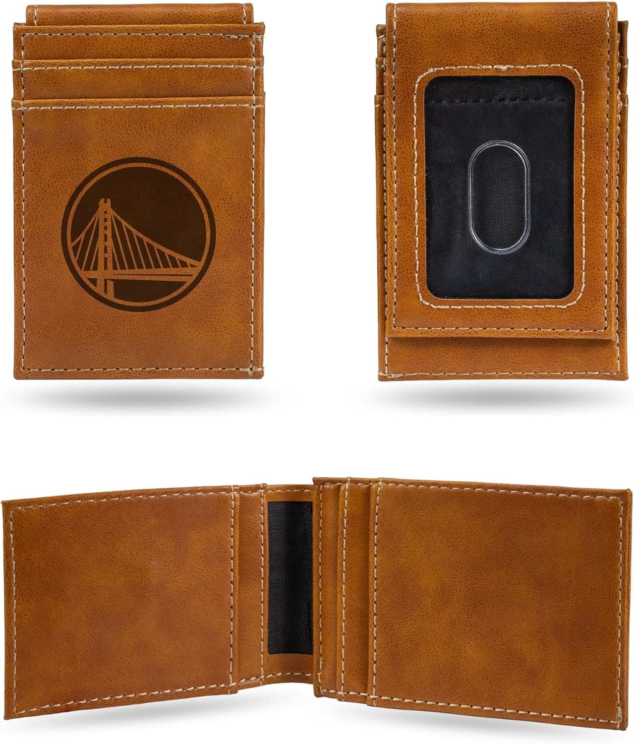 Rico Industries NBA Laser Engraved Wallet: Golden State Warriors