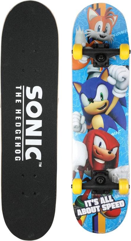 Sonic the Hedgehog 31" 9-Ply Maple Deck Skateboard Amazon