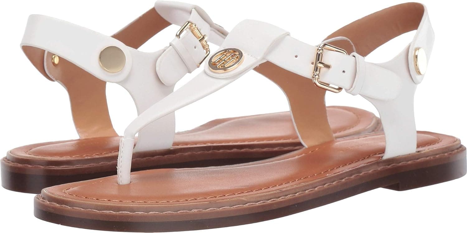 Save Big on Tommy Hilfiger Bennia White Shoes