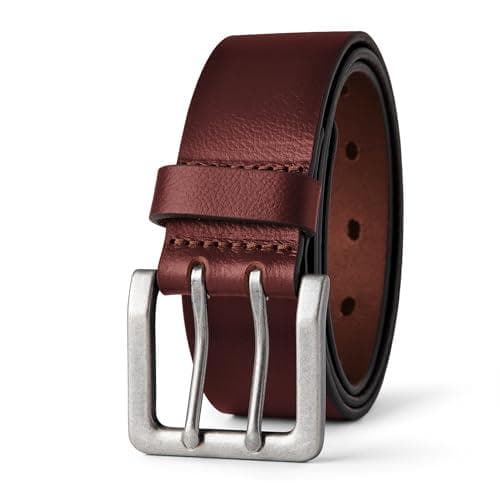 Upgrade Your Style with the Amazon Essentials Double Prong Leather Belt