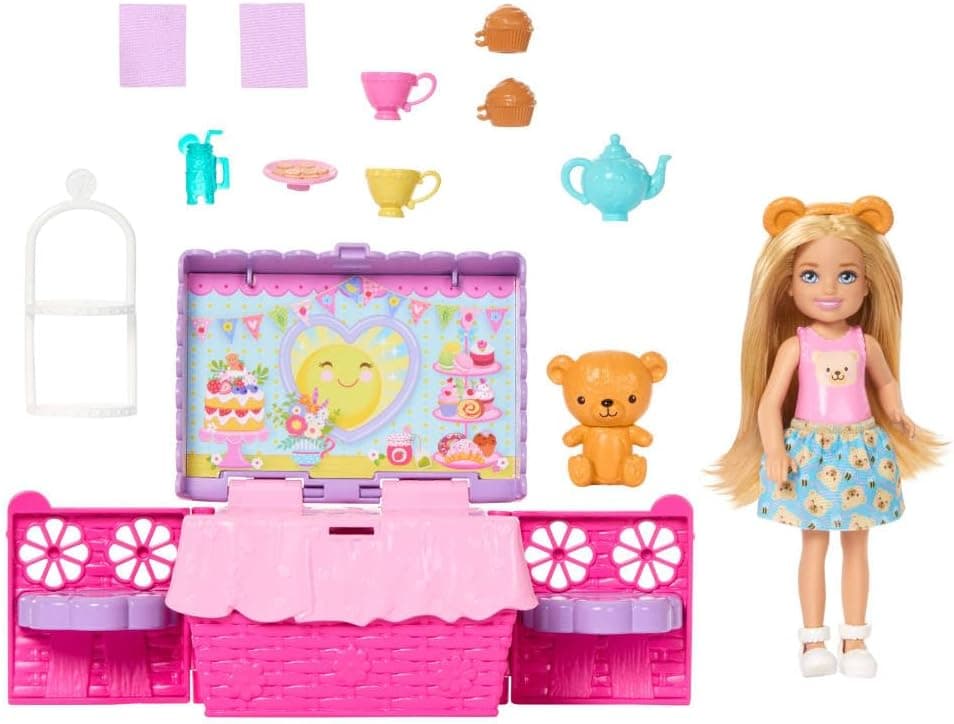 Barbie Family & Friends Chelsea Tea Party Playset