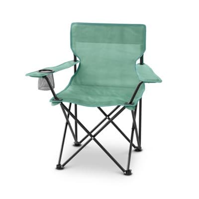 Outdoor Portable Camping Chair dealworthy™ - Sage Green: Steel Frame