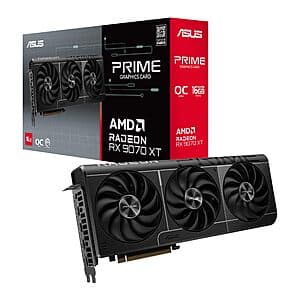 ASUS Prime RX 9070 XT OC 16GB GPU + Crimson Desert Game