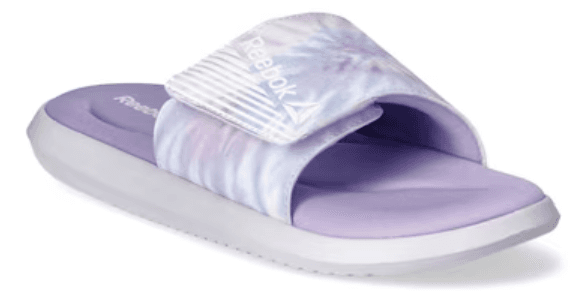 Reebok Women's Adjustable Memory Foam Slides Walmart