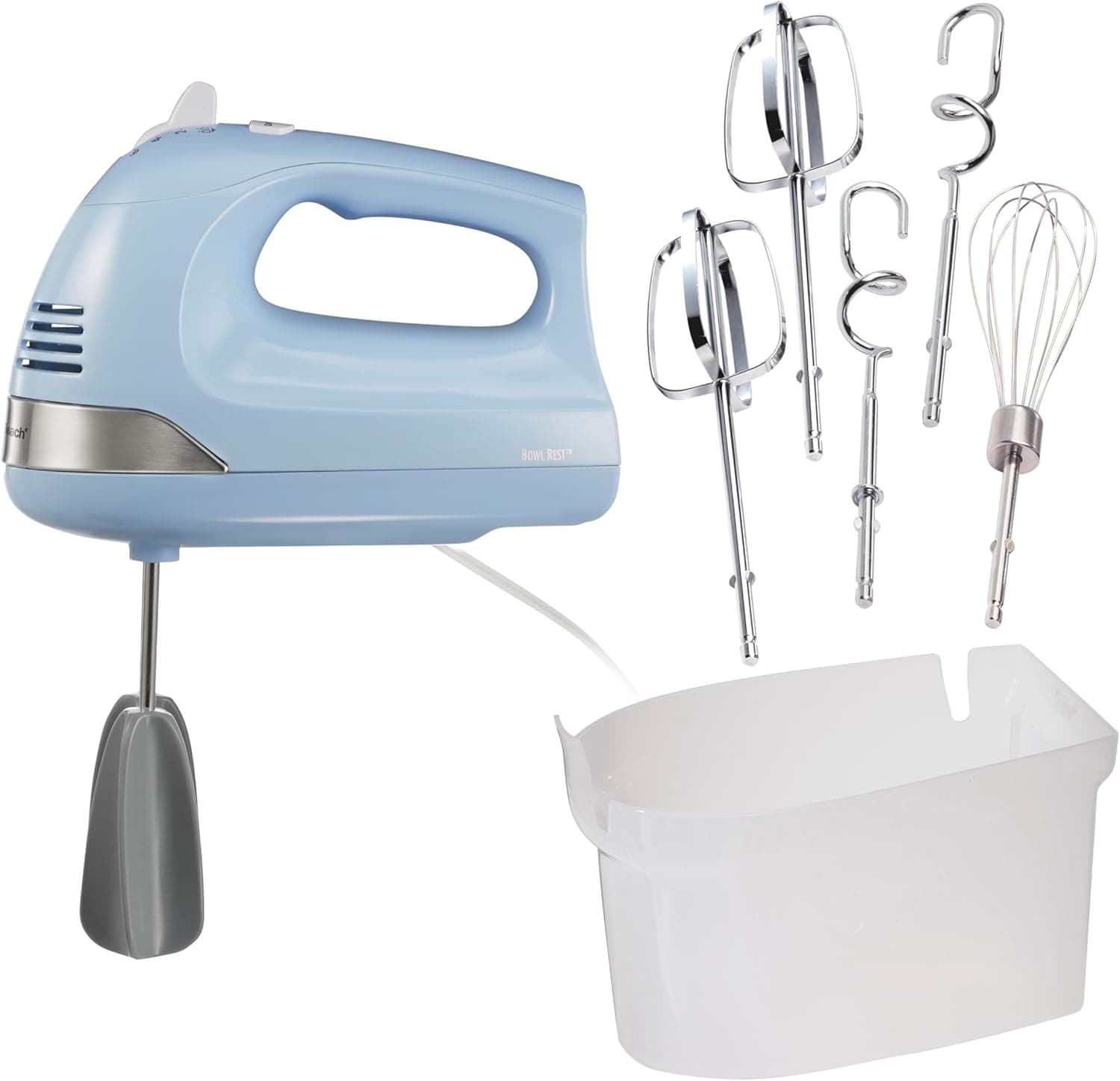 Whisk up delicious creations with the Hamilton Beach 6-Speed Mixer
