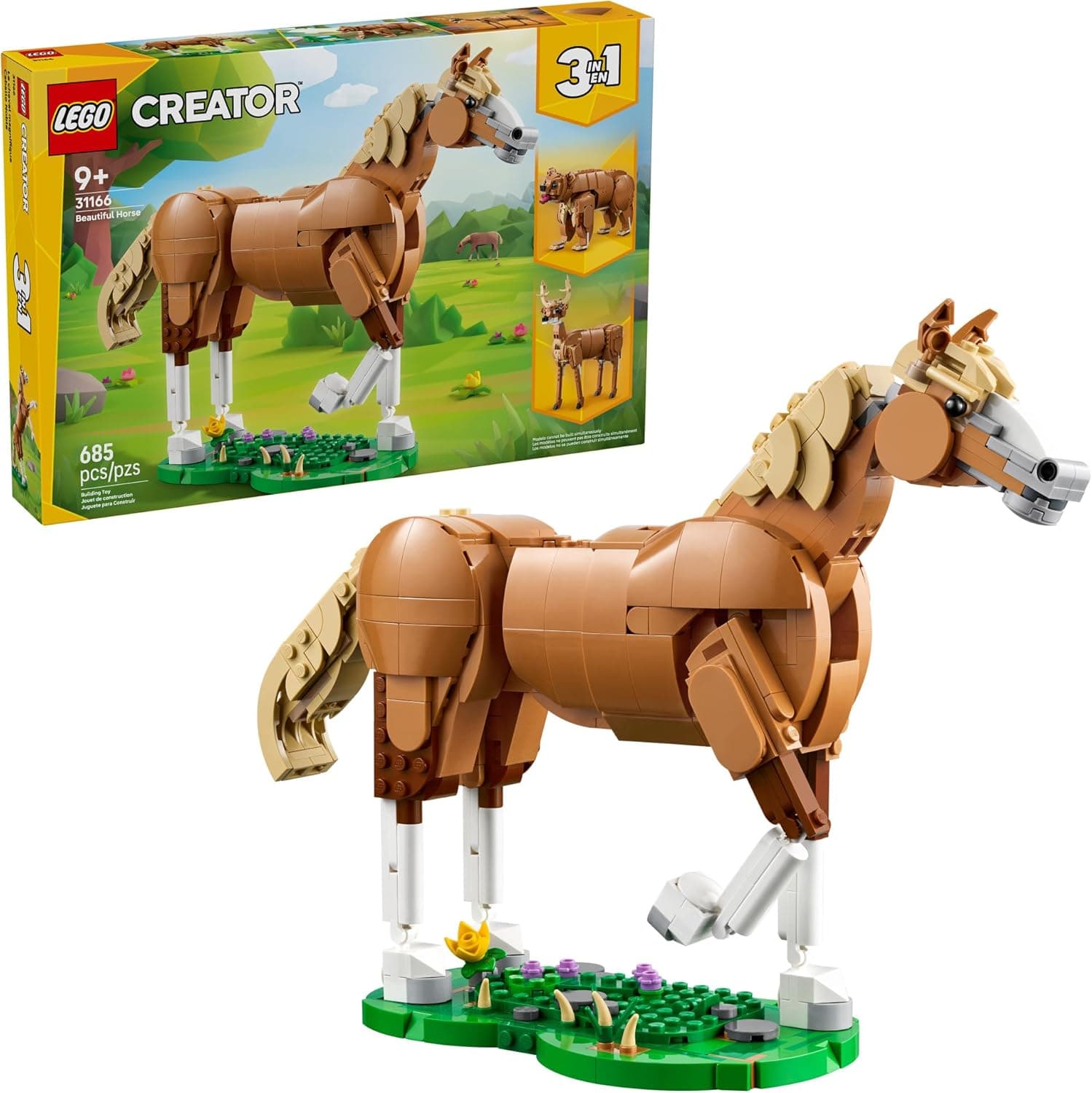 Unleash Creativity with LEGO Creator 3-in-1 Horse Set