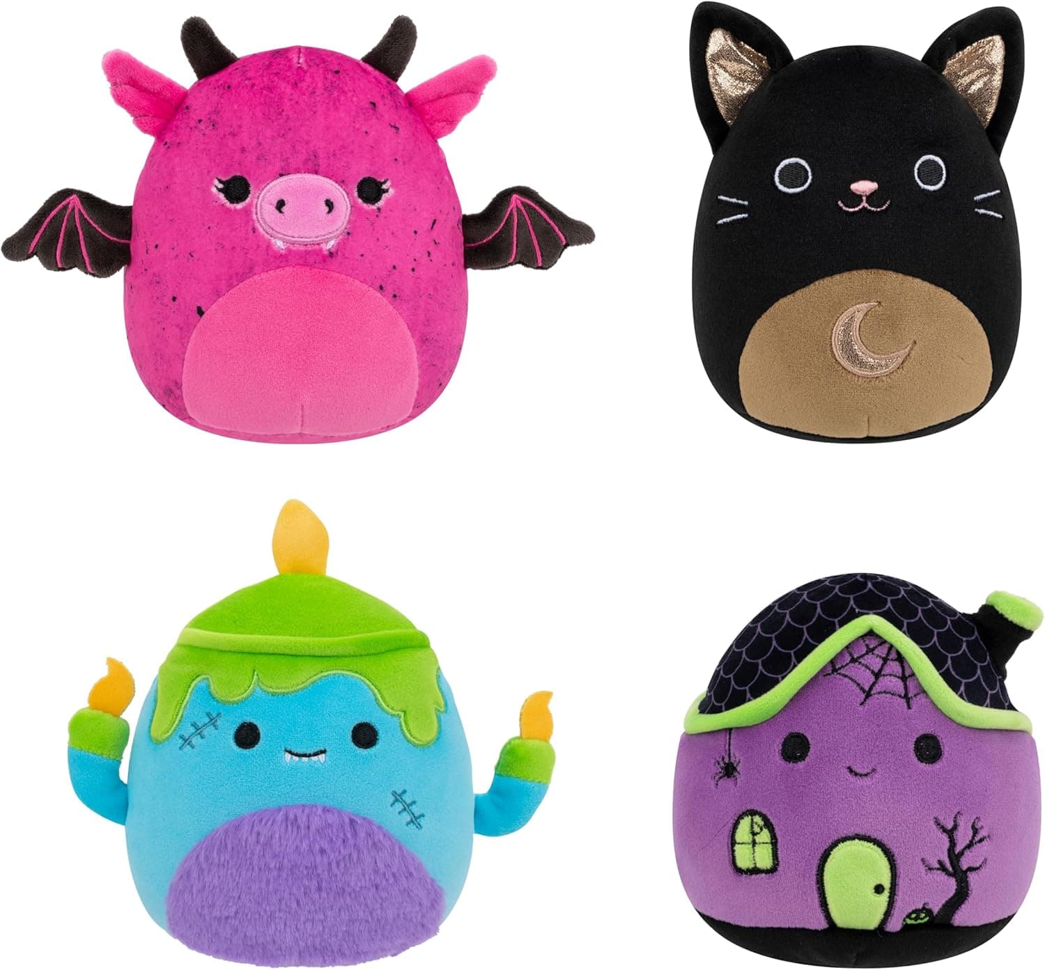 Squishmallows Halloween 4-Pack: Plush Pals