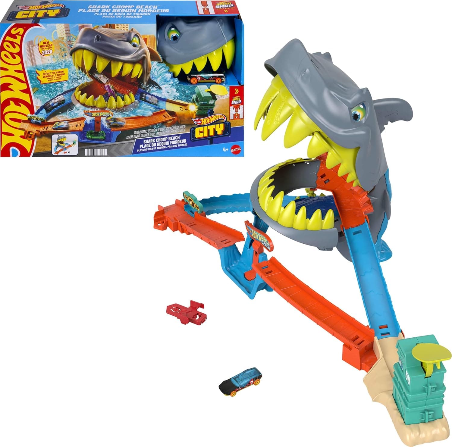 Thrilling Hot Wheels Shark Chomp Playset - 38% Off