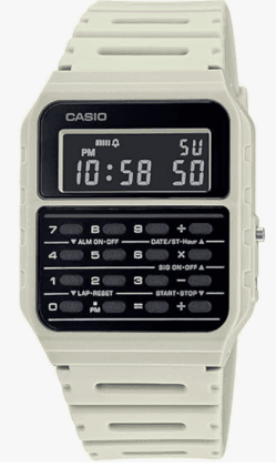 Casio CA53W Men's Calculator Watch Amazon