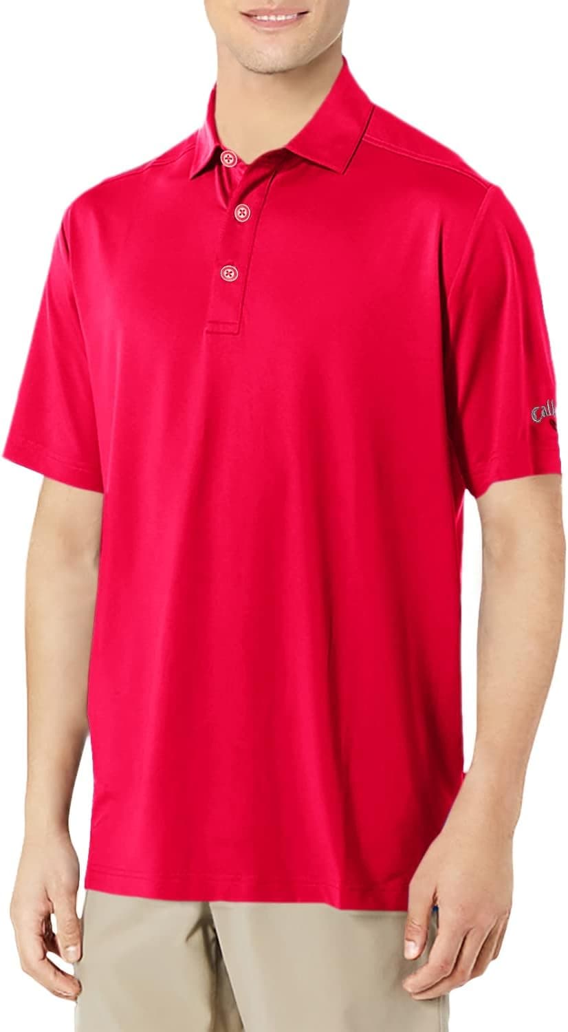 Callaway Men's Micro Hex Golf Polo Shirt - 51% Off
