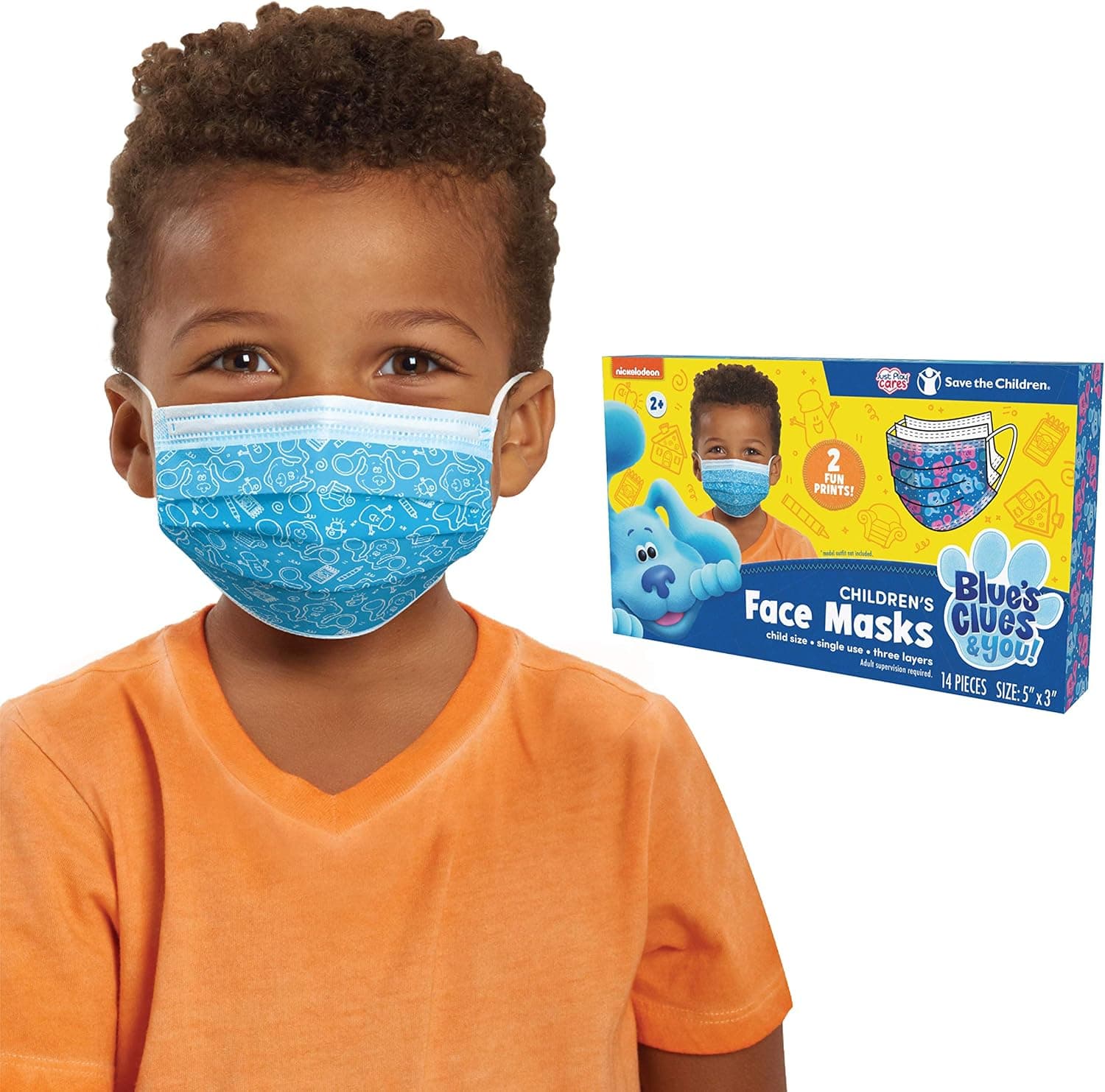 Blue's Clues & You! Face Masks for Kids (2-7 yrs)