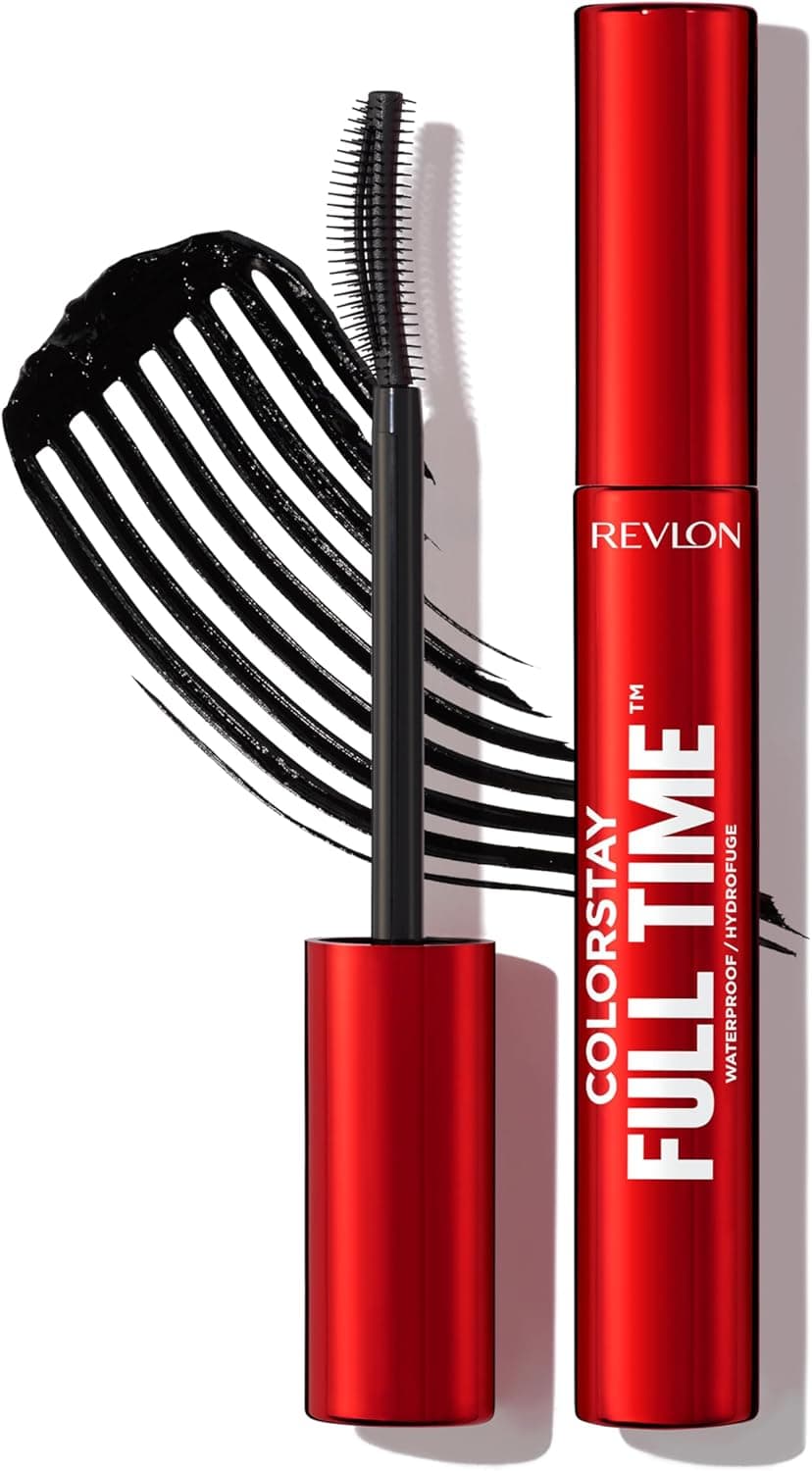 Revlon Waterproof Volumizing Mascara - Smudge-Proof, 24-Hour Wear
