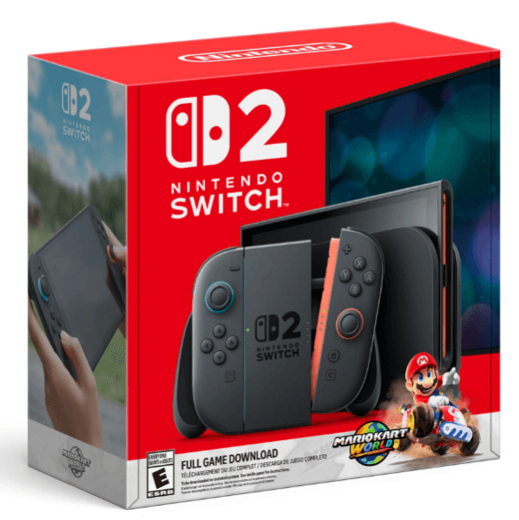 Nintendo Switch 2 + Mario Kart World Bundle - Save 12%