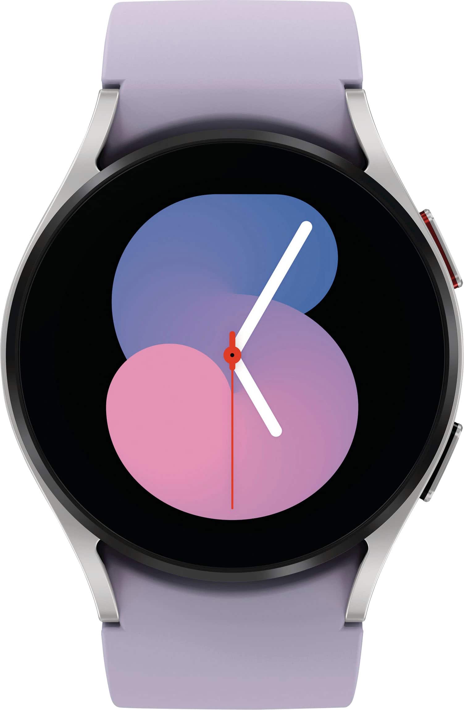 Samsung - Geek Squad Certified Refurbished Galaxy Watch5 Aluminum Smartwatch 40mm LTE - Bora Purple - (2022)