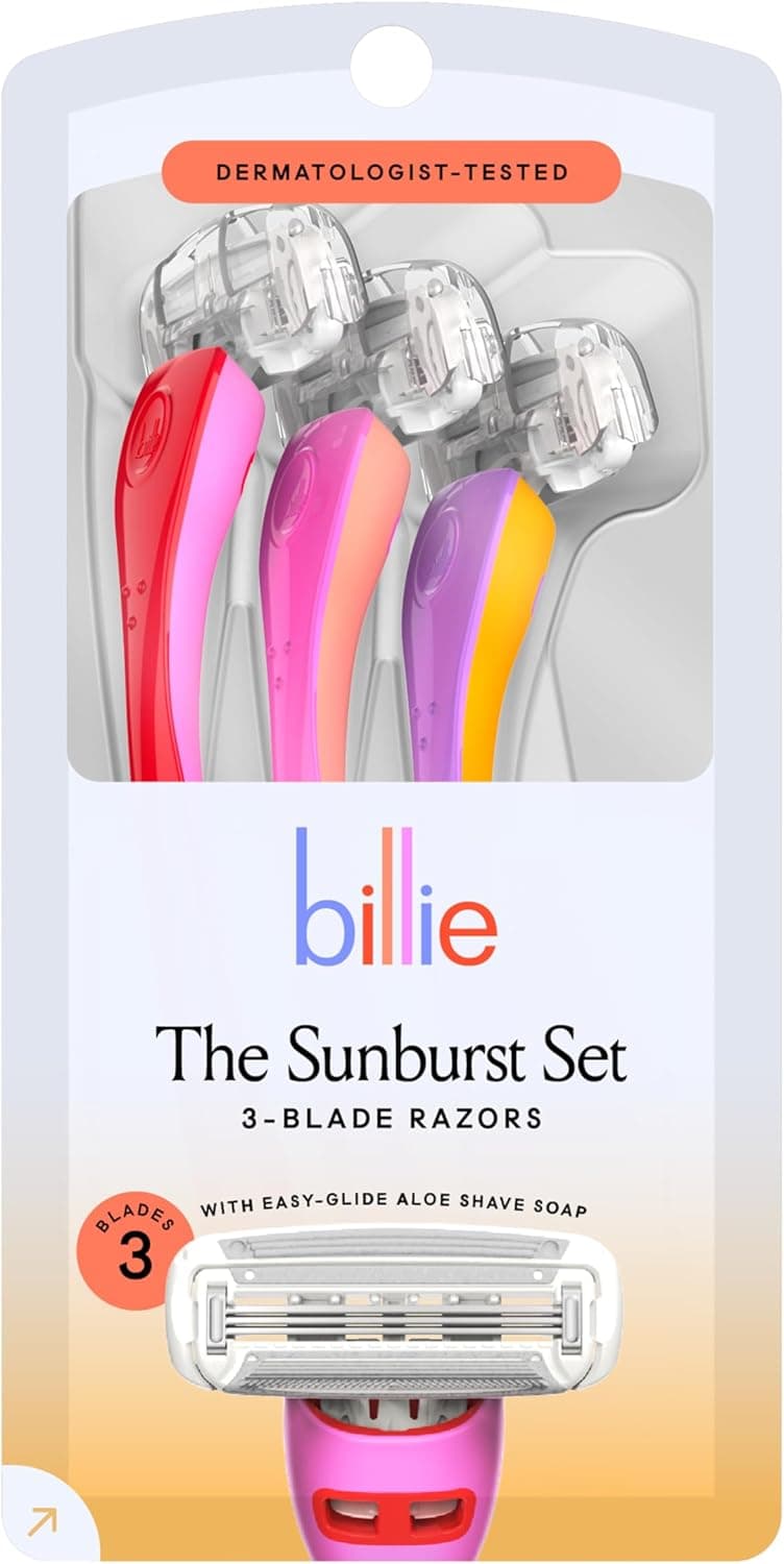 Get Billie's Sunburst Razor Set - 35% Off on Amazon