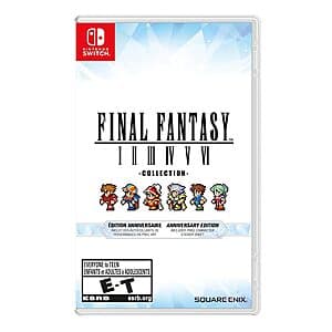 Final Fantasy I-VI Anniversary Edition Collection (Nintendo Switch) $46 + Free S&H