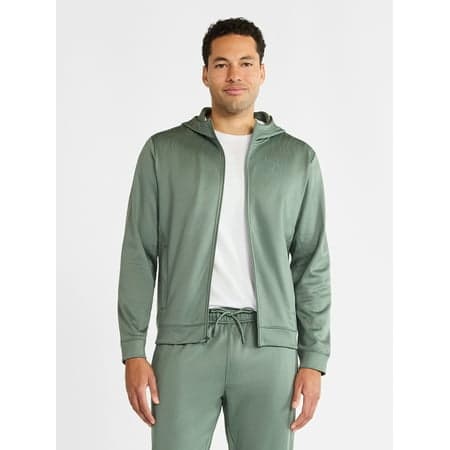 Athletic Works Men's and Big Men's Reflective Hoodie, Sizes S-3XL