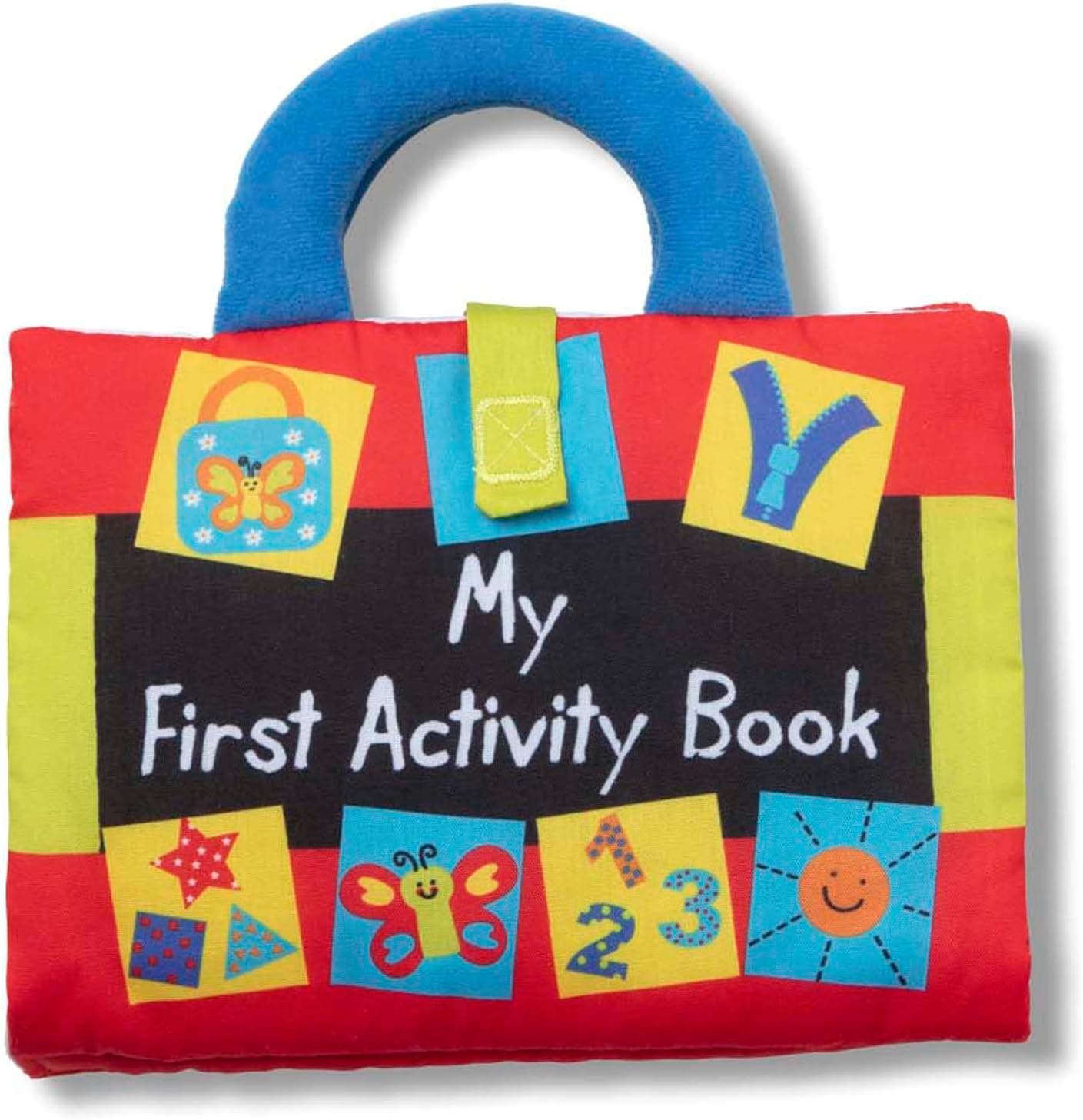 Melissa & Doug Soft Activity Book for Babies and Toddlers