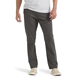 Relaxed Fit Lee Men's Flat Front Taper Pants from $19.10