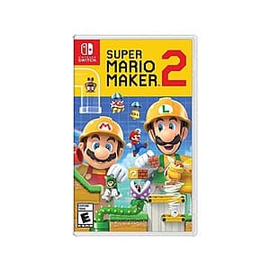 Switch Games: Super Mario Maker 2 and More - From $36 with Free Shipping