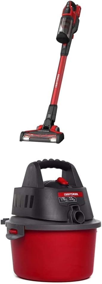 Powerful Cordless Cleaning: CRAFTSMAN V20 Vacuum Kit