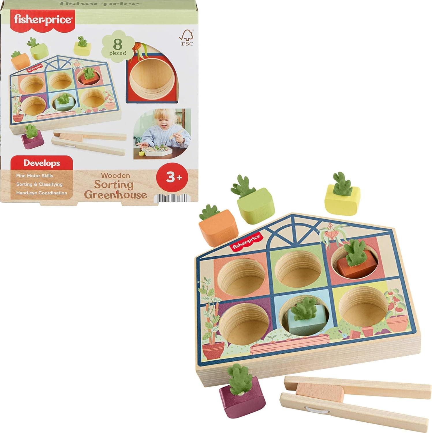 Nurture Young Minds with Fisher-Price Sorting Greenhouse
