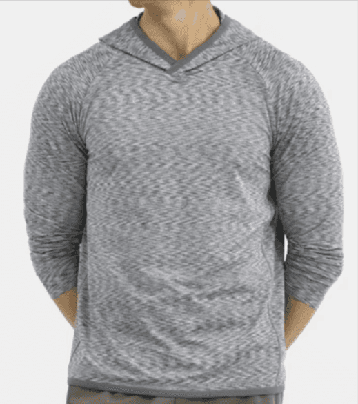 Walmart Athletic Works Men's Space Dye Hoodie