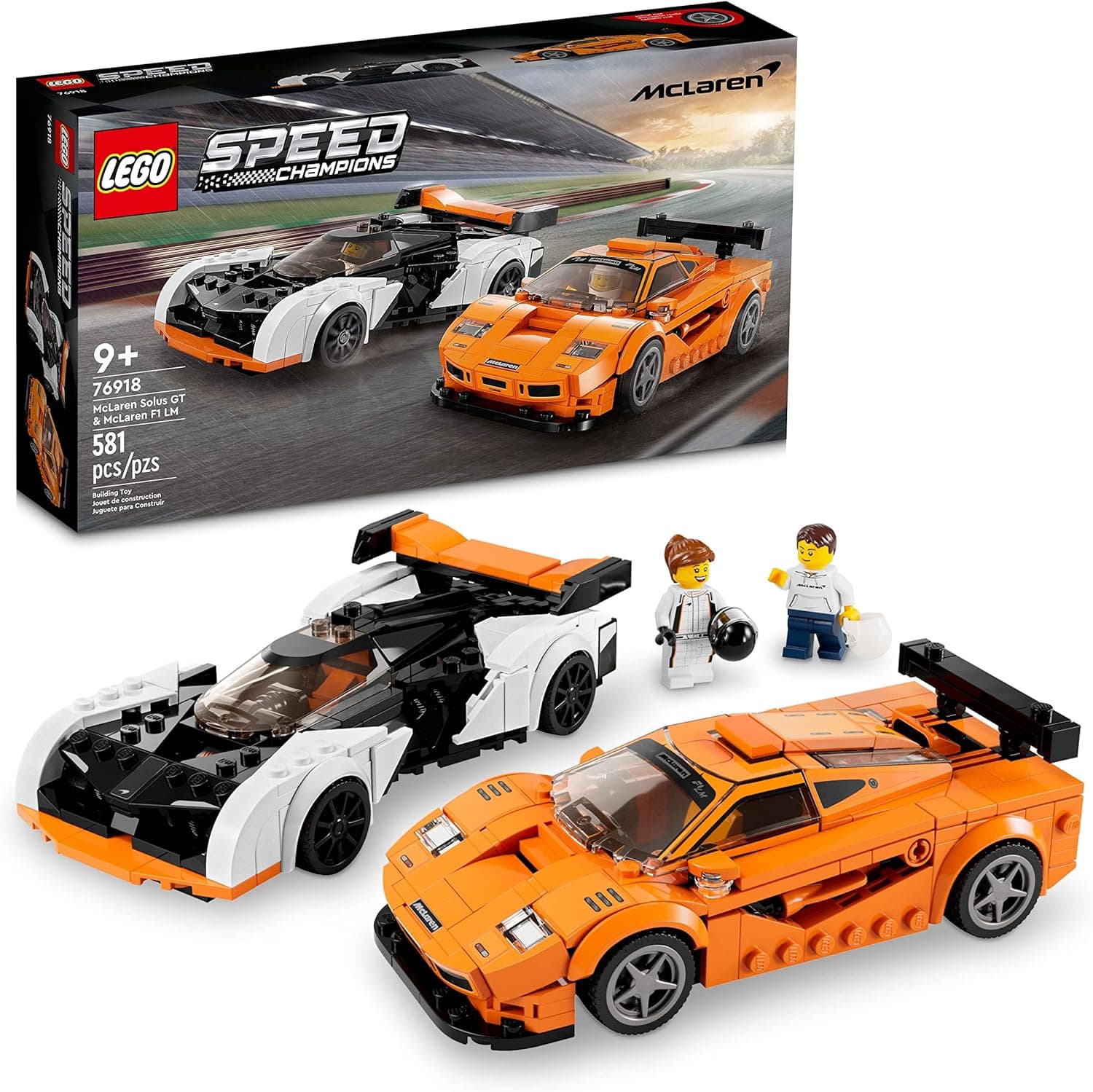 Iconic LEGO McLaren Race Car Toys - Collectible Hypercar Set