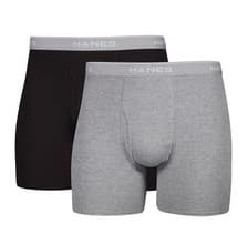 2-Pack Hanes Men's Comfort Flex Boxer Briefs