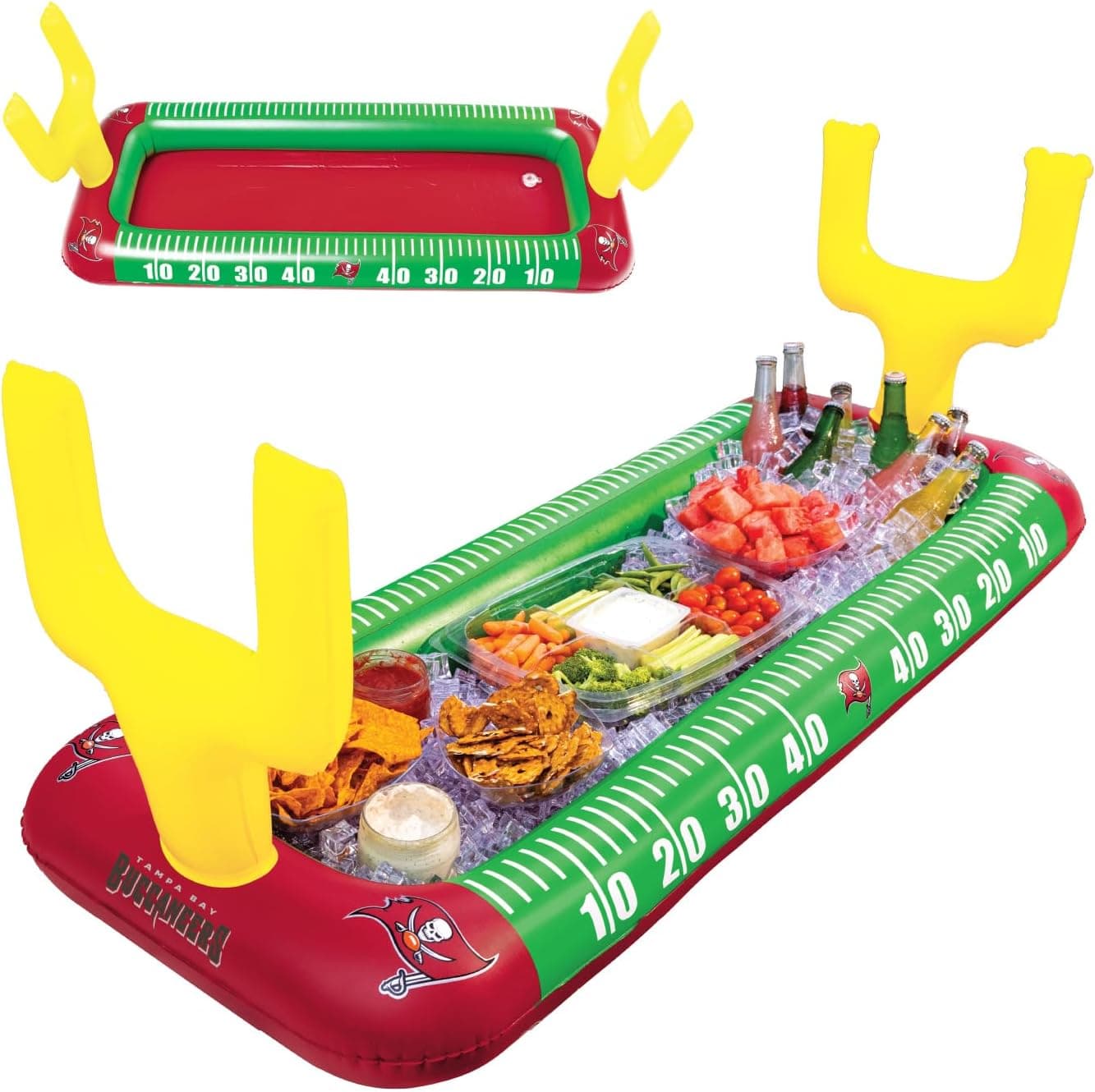 Officially Licensed NFL Inflatable Buffet Cooler - Perfect for Tailgates