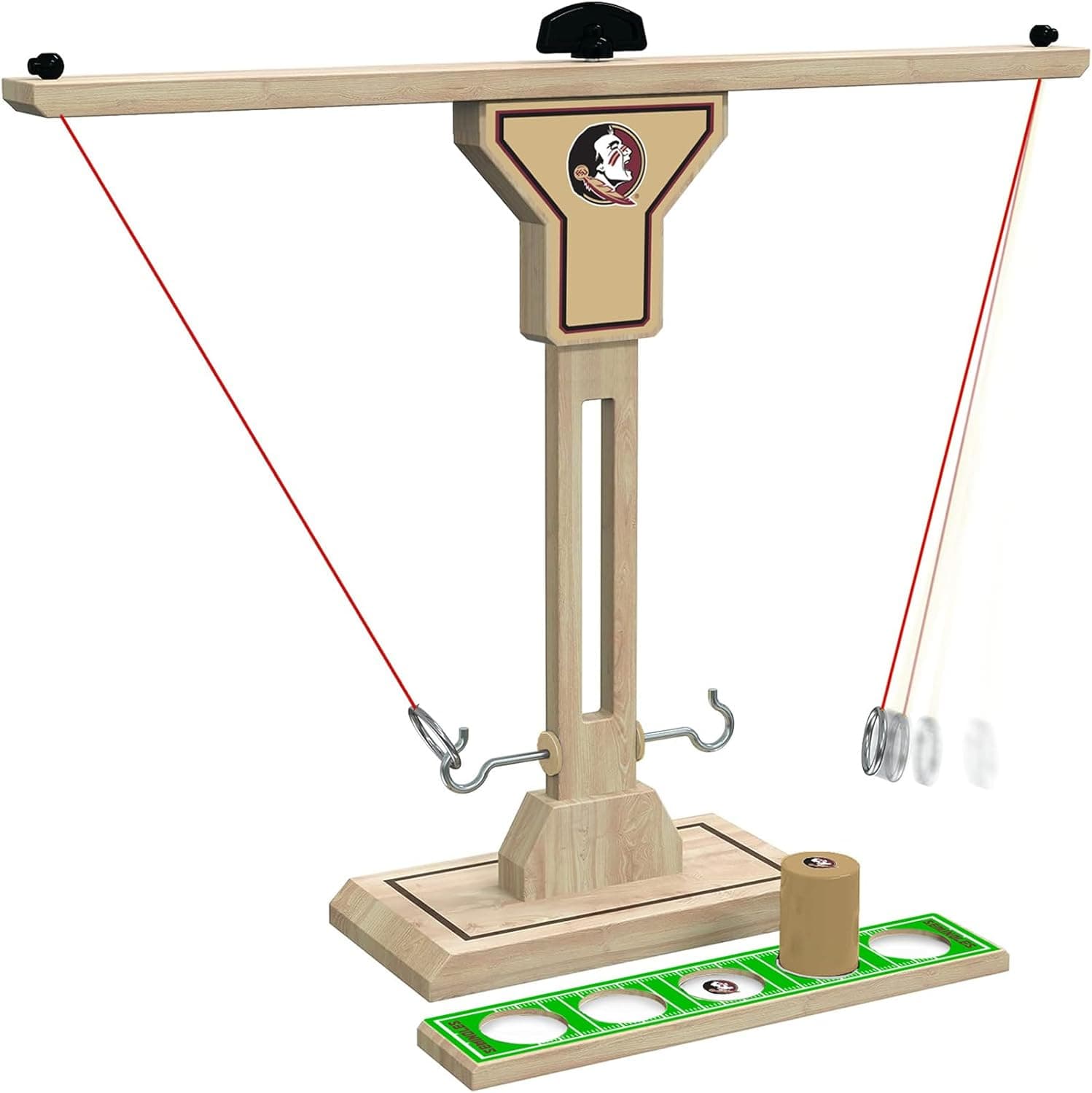 Wooden Ring Toss Game for Florida State Fans