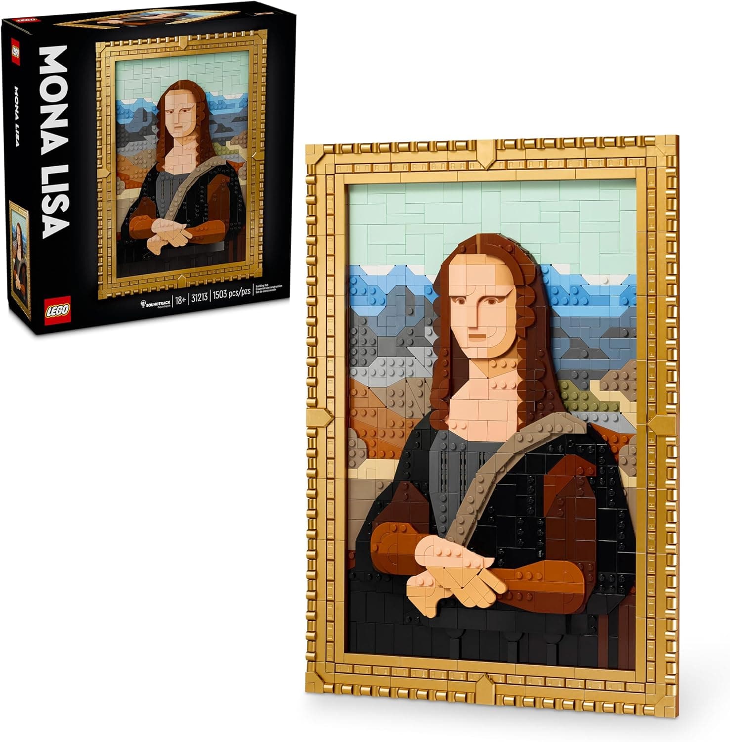 Unleash Your Inner Da Vinci with the LEGO Art Mona Lisa Set