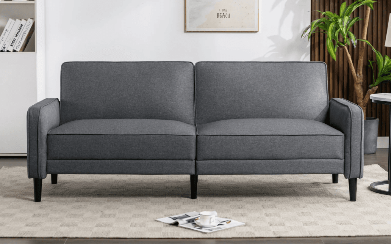 Mainstays 76"W Barlow Futon Walmart