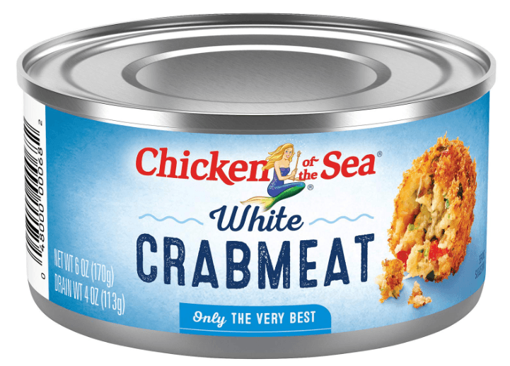 31% Off 12-Pack Chicken of the Sea White Crabmeat on Amazon