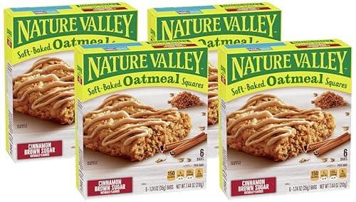 24-Count Nature Valley Soft-Baked Oatmeal Squares Amazon